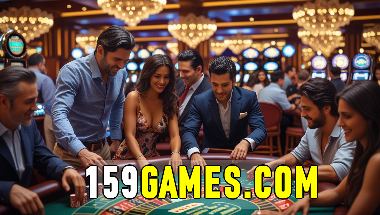 159games: Caça-níqueis e Bônus Imperdíveis no Cassino ao Vivo!